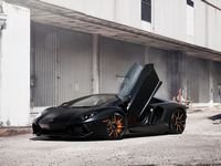 pic for black matte lamborghini 